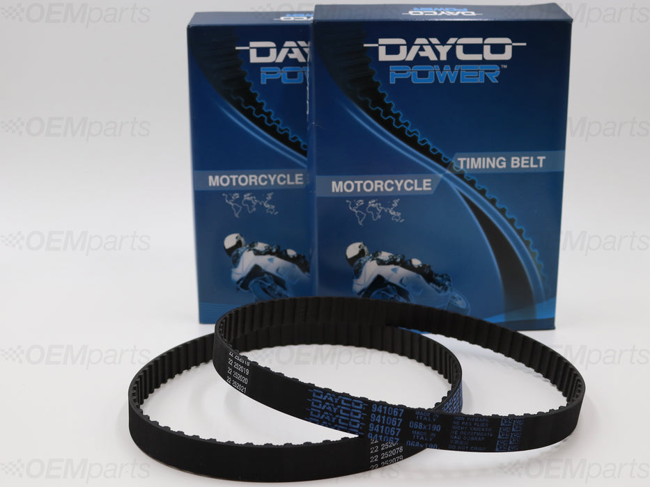 Sett med (2) Dayco Camshaft Belt DUCATI SPORT 750 (1988-1990