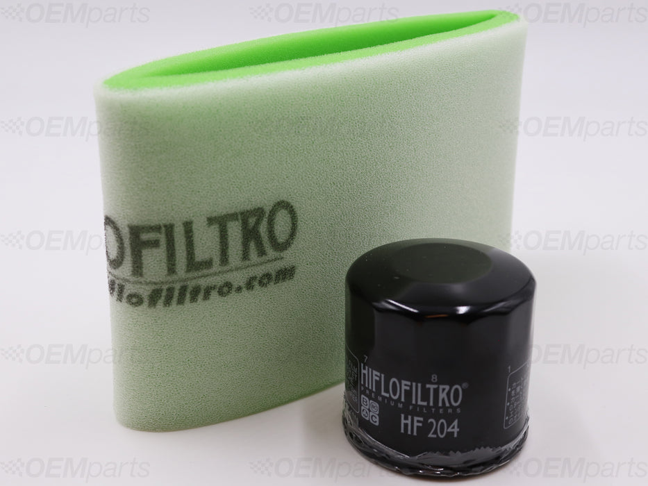 HiFlo Luftfilter og HiFlo Oljefilter KAWASAKI KVF 650 (2005-2017)