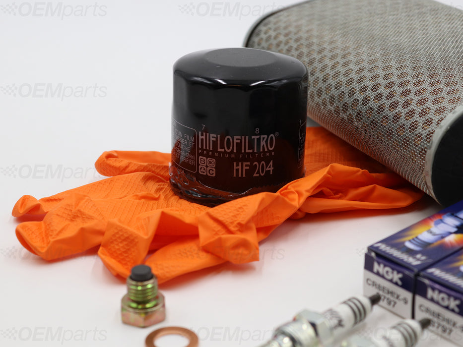 Luftfilter / Oljefilter, Iridium Tennplugg, Tappeplugg HONDA CBF 600 (2008-2013)