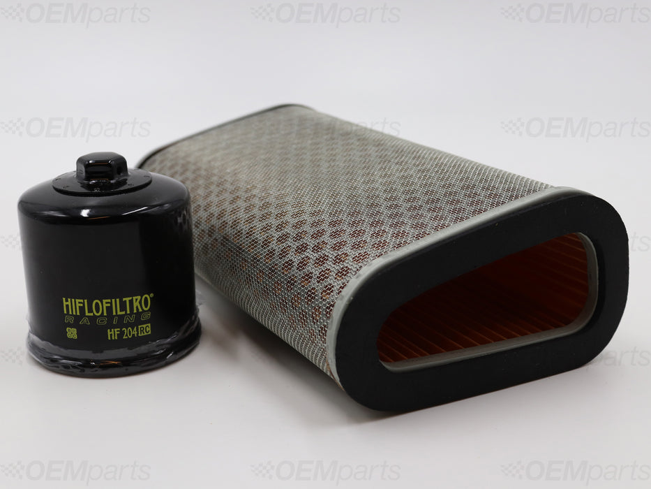 HiFlo Luftfilter og HiFlo Racing Oljefilter HONDA CB 600 (2007-2015)