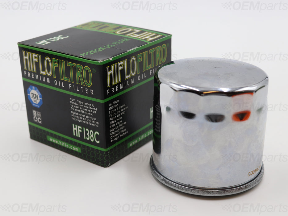 HiFlo Luftfilter og HiFlo Chrome Oljefilter SUZUKI GSX 1400 (2002-2007)