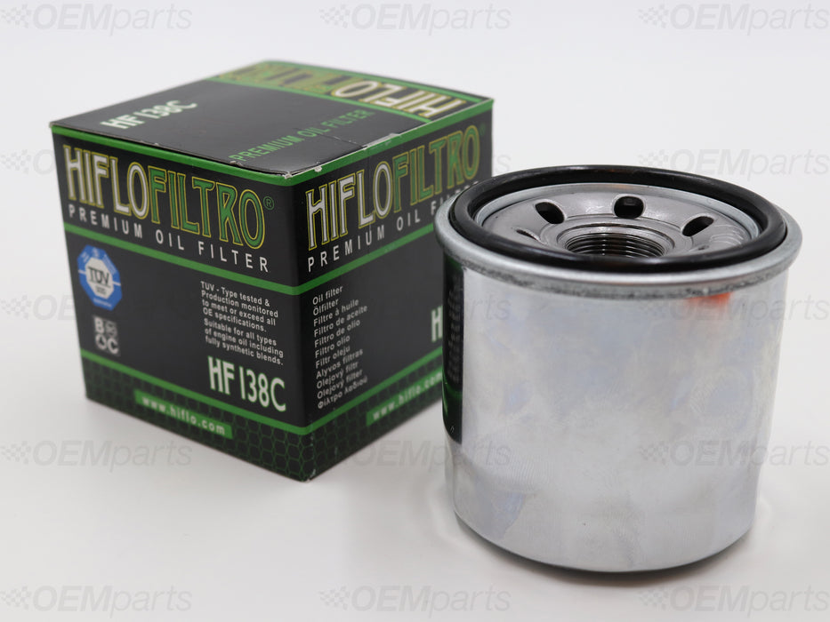 HiFlo Luftfilter og HiFlo Chrome Oljefilter SUZUKI GSX 1400 (2002-2007)