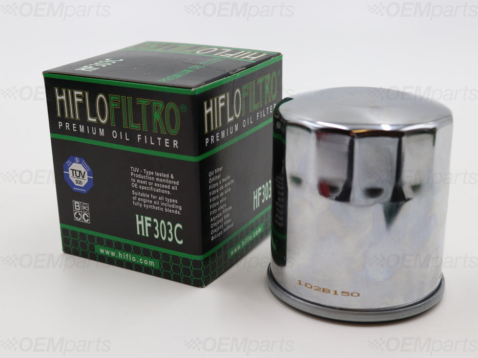 HiFlo Luftfilter og HiFlo Chrome Oljefilter HONDA CB 1300 (1998-2002)
