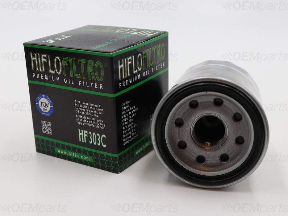 HiFlo Luftfilter og HiFlo Chrome Oljefilter YAMAHA YZF 750 (1993-1998)